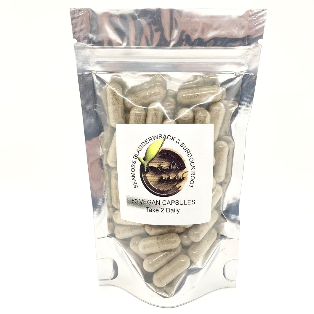 Multi-Mineral Blend (Irish Moss, Bladderwrack, Burdock Root) 90 capsules