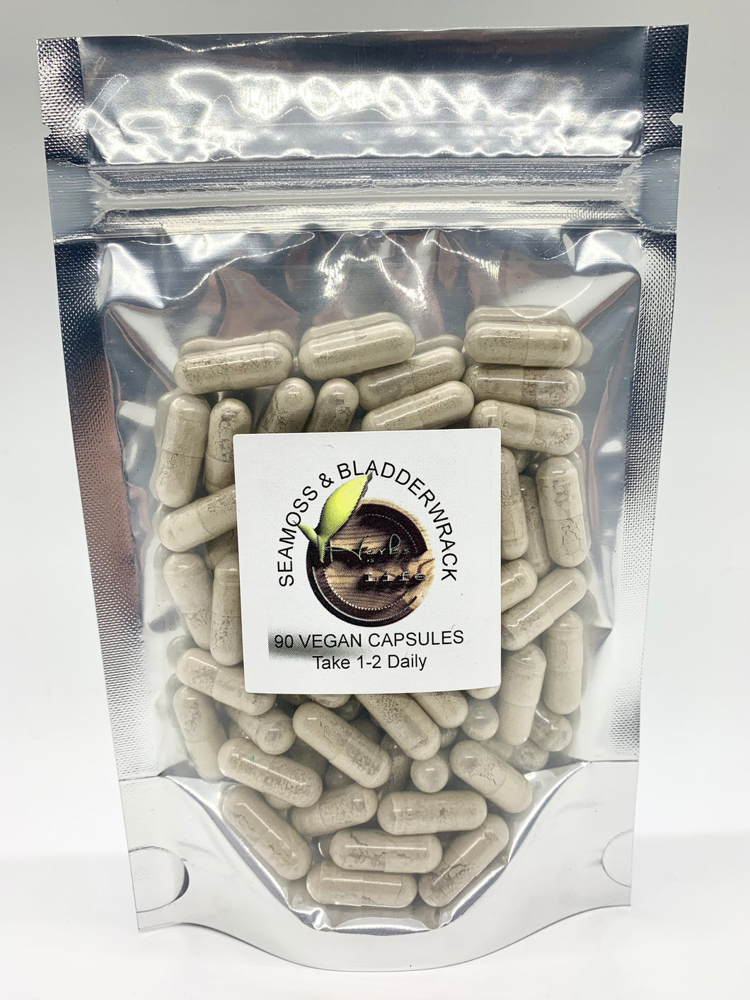 Sea Moss & Bladderwrack Blend (Cell Function) Vegan Capsules (90ct)