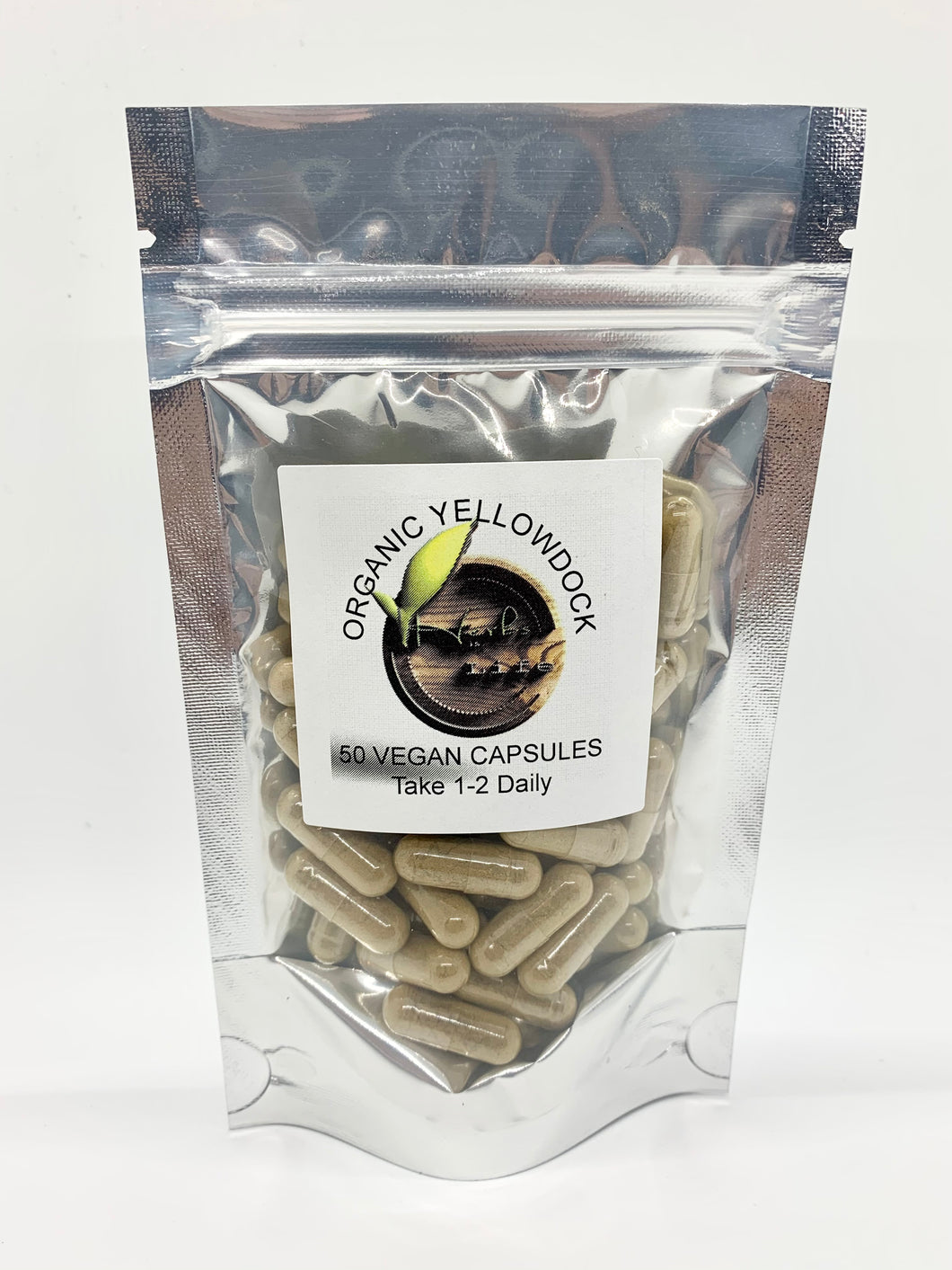 Organic Yellow Dock Vegan Capsules (50ct)