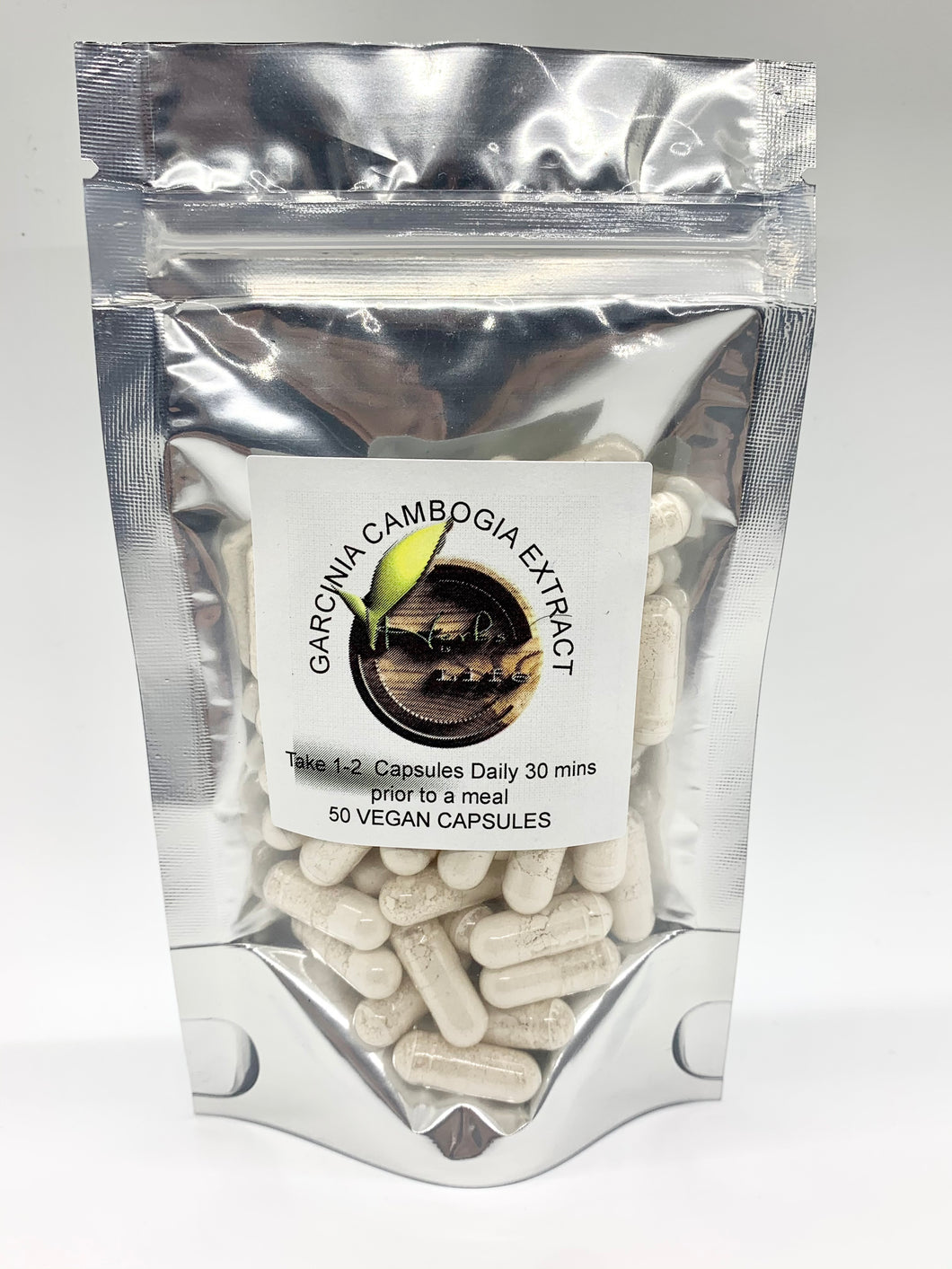 Garcinia Cambogia Extract Vegan Capsules (50ct)