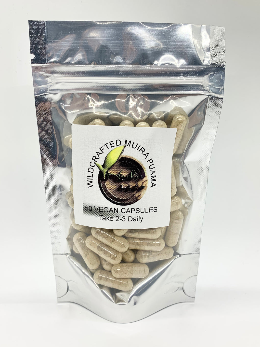 Wildcrafted Muira Puama Vegan Capsules (50ct)