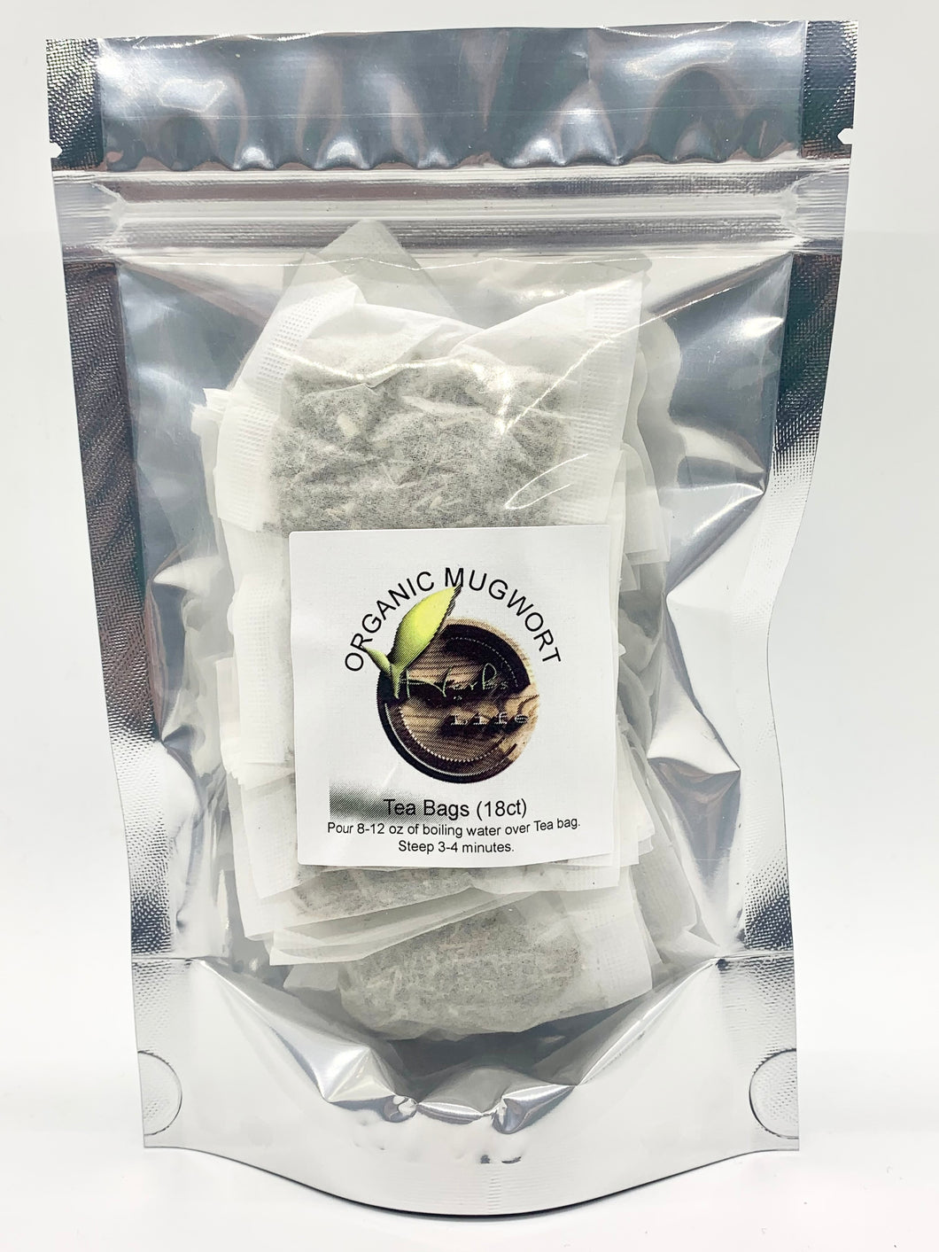 Organic Mugwort Tea Bags  (18ct)