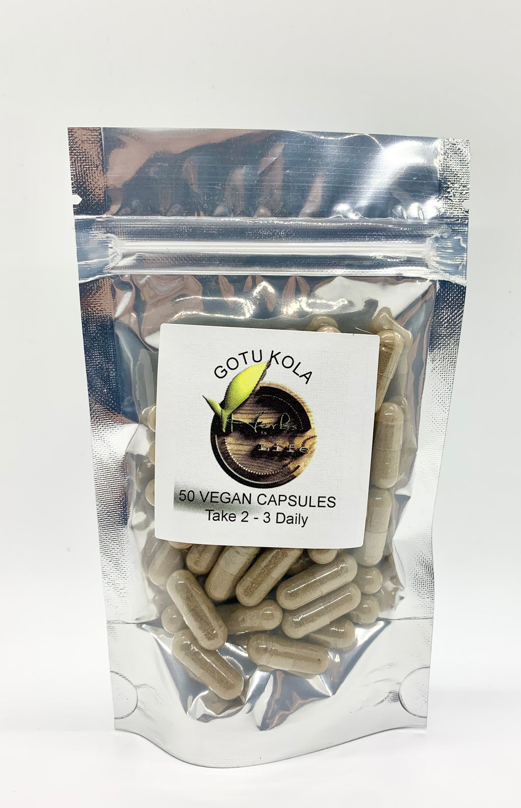 Gotu Kola Vegan Capsules (50ct)